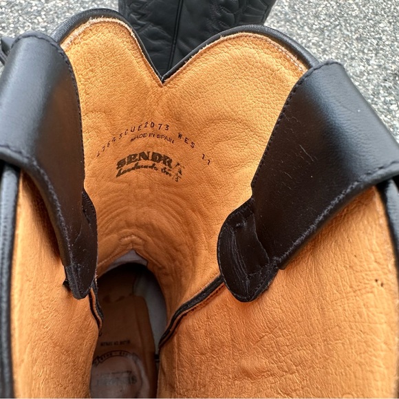 Sandra Men’s Cuervo Western Boots W/ Pointer Toe Size 11 Barely Used - Picture 7 of 12